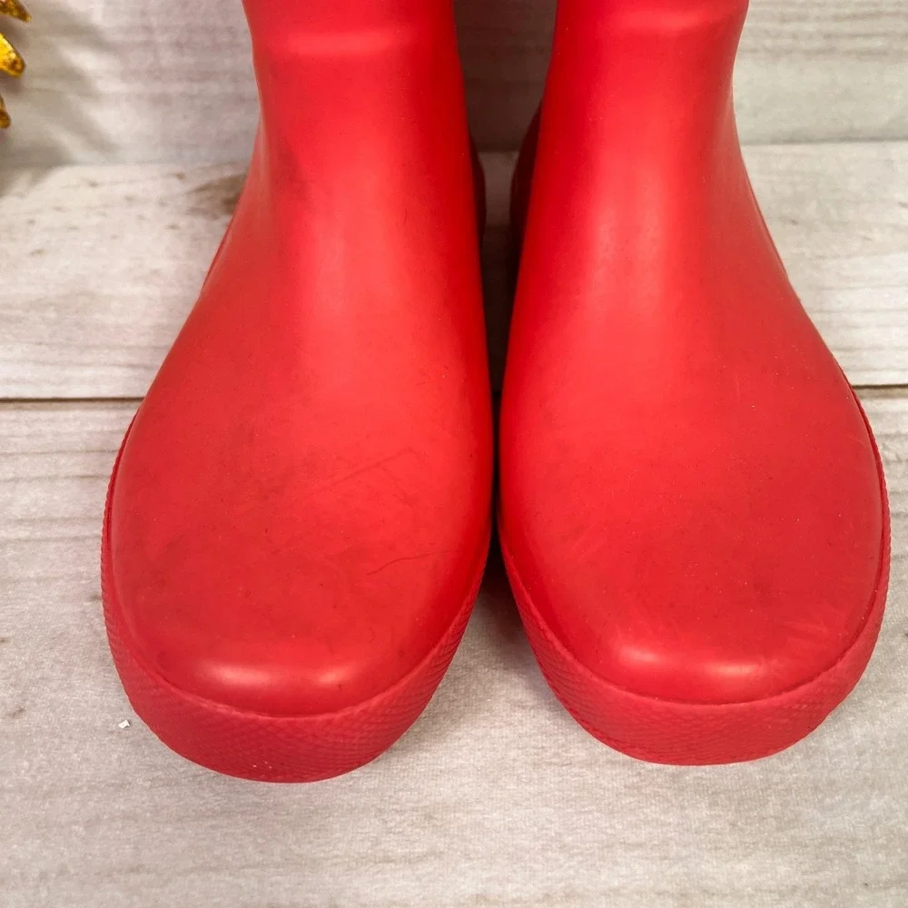 Hunter Kids First Classic Pink Waterproof Rubber Rain Boots Size 13 US 32 EU